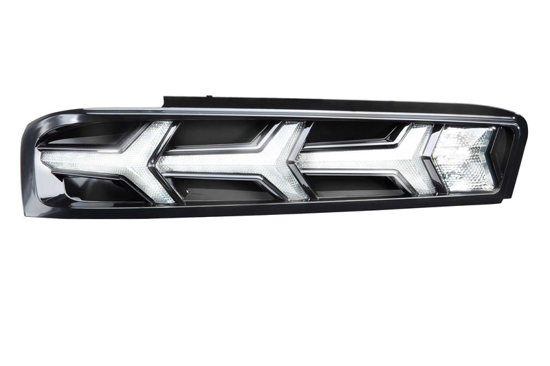 XB LED Tail Lights: Chevrolet Camaro (16-18) (Pair / Lambo / Smoked)