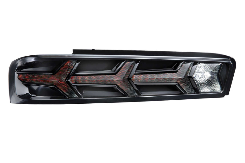 XB LED Tail Lights: Chevrolet Camaro (16-18) (Pair / Lambo / Smoked)