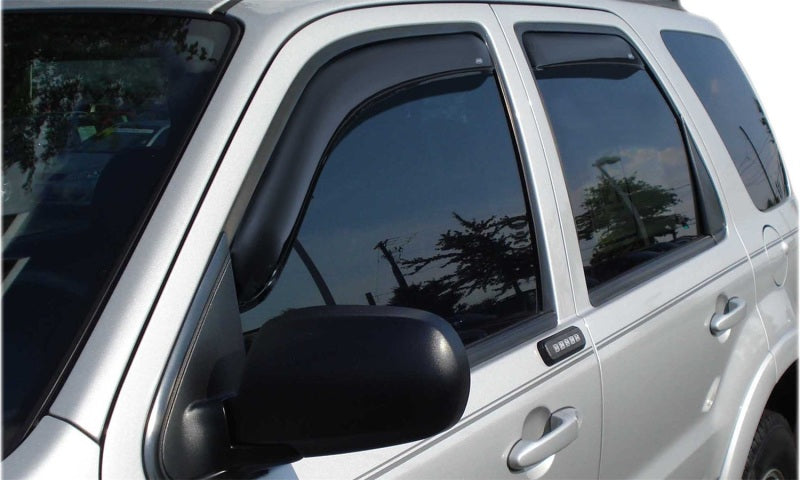 AVS 11-18 Jeep Grand Cherokee (Not L Model) Ventvisor In-Chnl FRT & RR Window Deflectors 4pc - Smoke