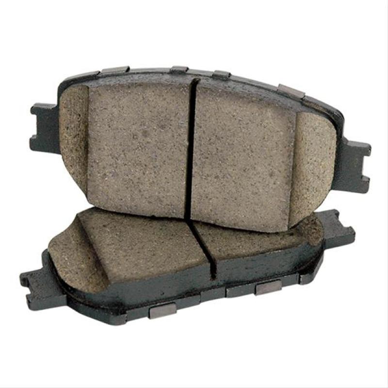 Posi-Quiet 14-17 Maserati Ghibli Premium Semi-Metallic Front Brake Pads