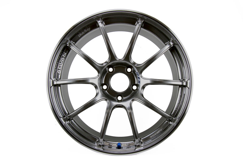 Advan RZII 18x9.5 +50 5x120 Racing Hyper Black Wheel