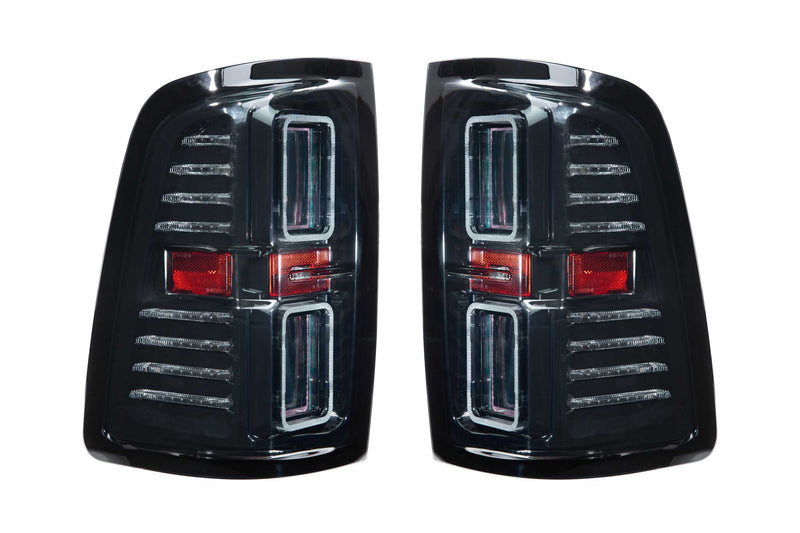 XB LED Tail Lights: Dodge Ram 1500 (19+) (Pair / Smoked)