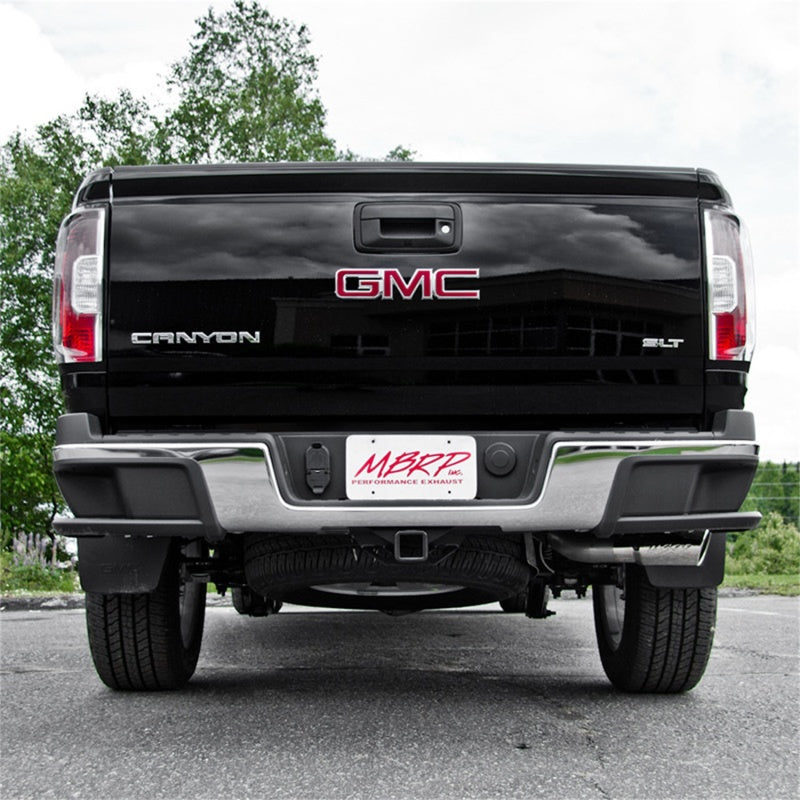MBRP 2015 Chevy/GMC Colorado/Canyon 2.5L &amp; 3.6L Black Coated 3in C/B Single Side Exit