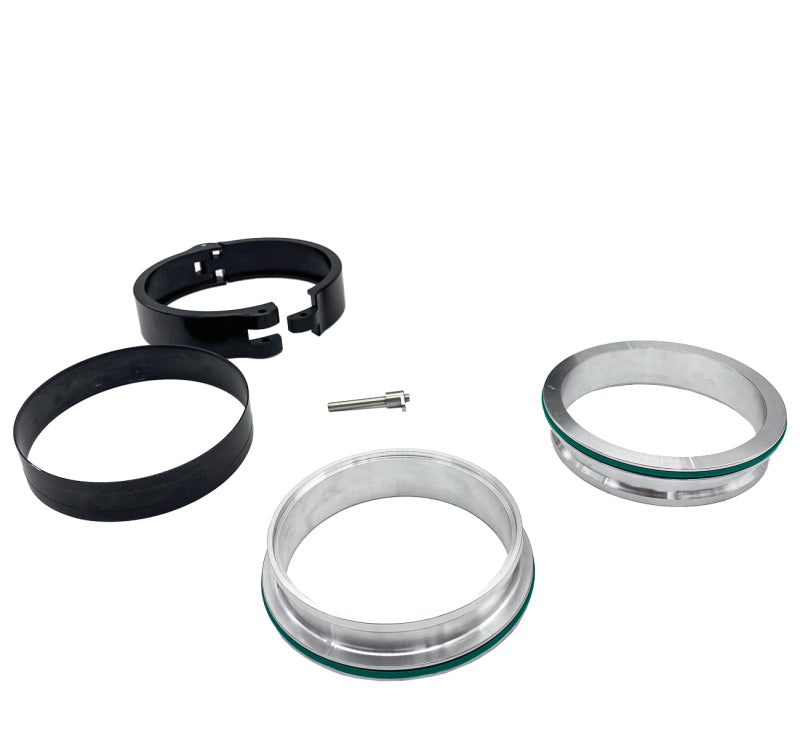 Granatelli 3.5in Dual Seal Double O-Ring Clamp Assembly