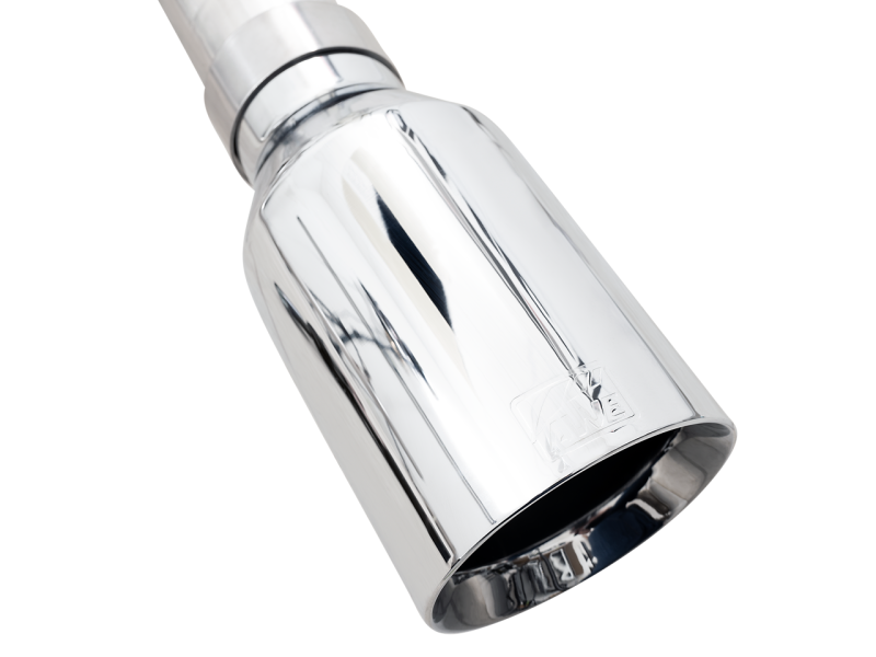 AWE Tuning 0FG 21+ Ford F150 Dual Split Rear Exhaust - 5in Chrome Silver Tips