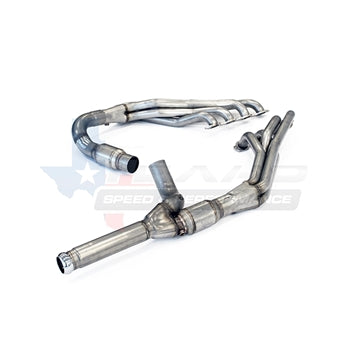 TSP 1-7/8"  Long Tube Headers With Catted Y-Pipe for 2014+ Chevy/GMC 6.2L Trucks, 304 Stainless Steel