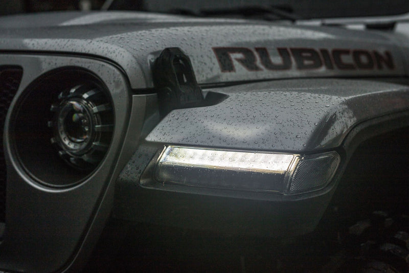 XB LED Sidemakers: Jeep Wrangler JL (18+) (Pair / Smoked)