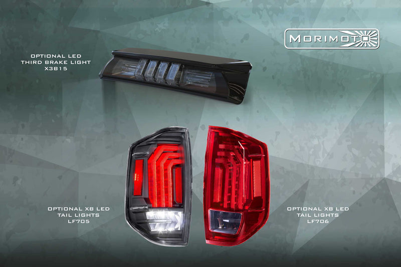 XB LED Headlights: Toyota Tundra (14-21) (Pair / ASM) (Gen 2)