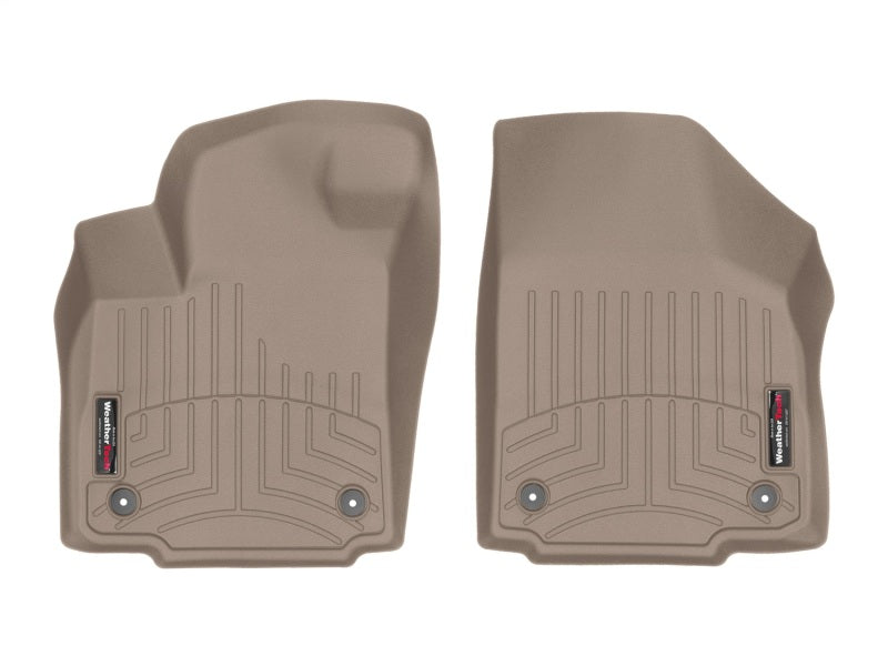 WeatherTech 2017+ Jaguar XE Front FloorLiner - Tan