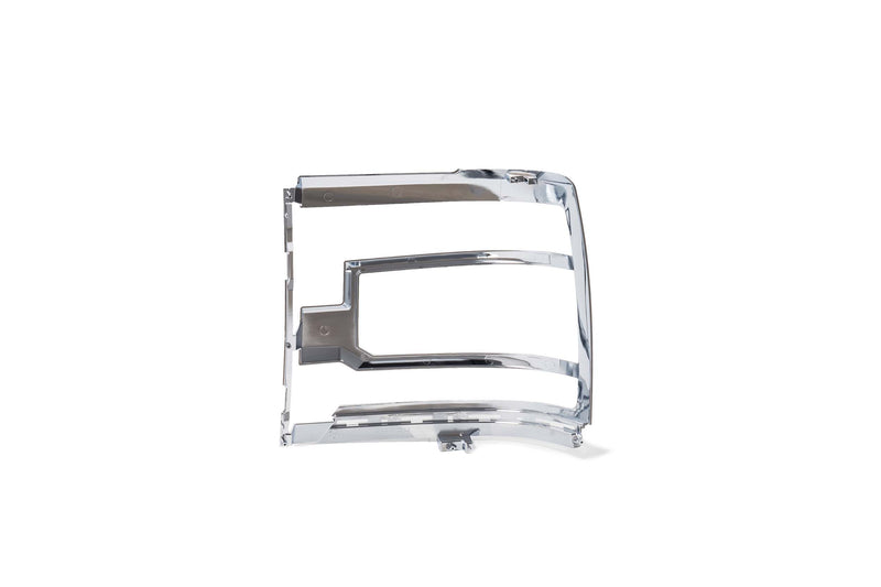XB Headlight Trim Bezels: LF542  (Pair / Chrome)