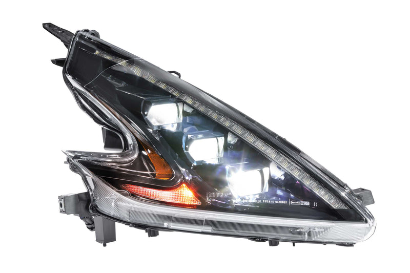 XB LED Headlights: Nissan 370Z (09-21) (Pair / ASM / LHD)
