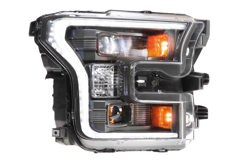 XB Hybrid LED Headlights: Ford F150 (15-17) (Pair / ASM)