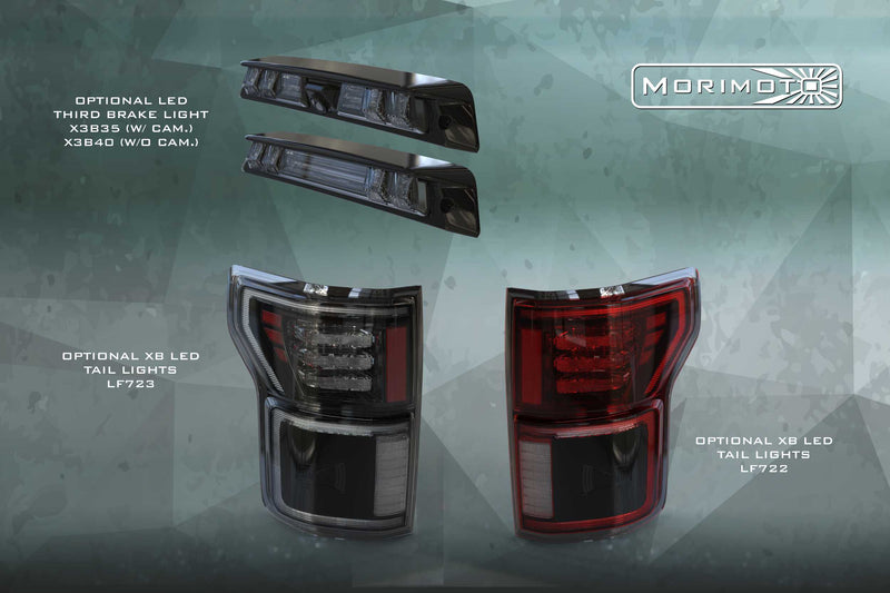 XB Hybrid LED Headlights: Ford F150 (15-17) (Pair / ASM)