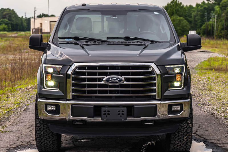 XB Hybrid LED Headlights: Ford F150 (15-17) (Pair / ASM)