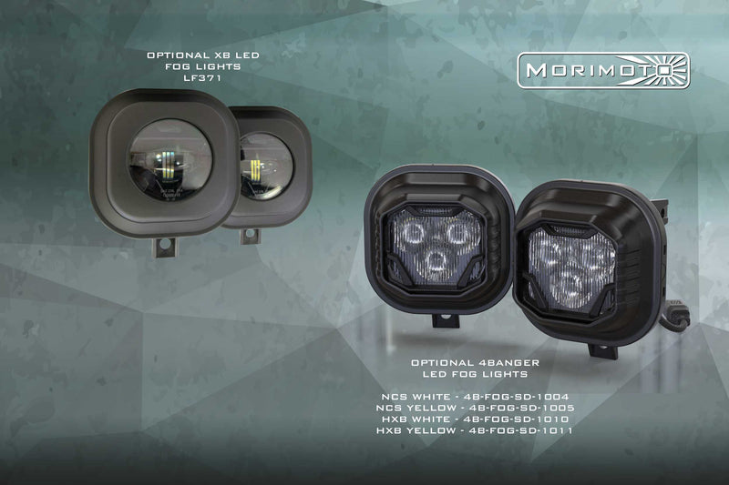 XB Hybrid LED Headlights: Ford Super Duty (11-16) (Pair / ASM)