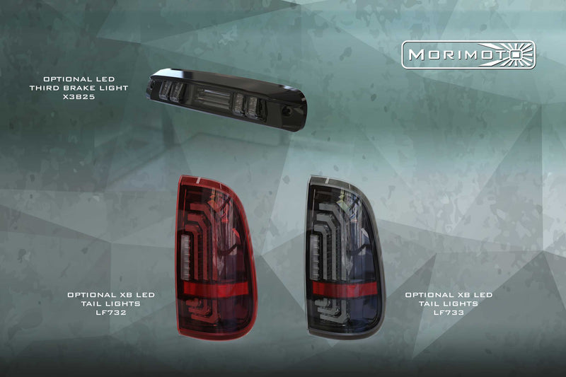 XB Hybrid LED Headlights: Ford Super Duty (11-16) (Pair / ASM)