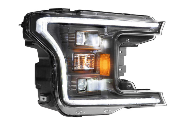 XB Hybrid LED Headlights: Ford F150 (18-20) (Pair / ASM)