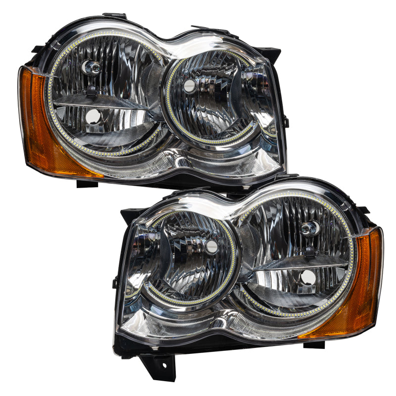Oracle 08-10 Jeep Grand Cherokee SMD HL (Non-HID) - ColorSHIFT