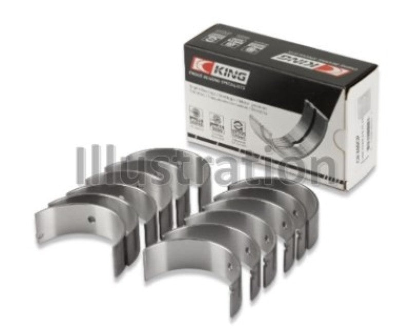 King Engine Bearings Mercedes Benz OM 642 Sputter Replacement Connecting Rod Bearing +0.50 Oversize
