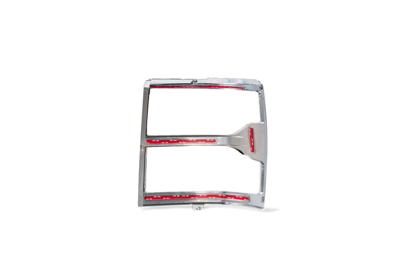 XB Headlight Trim Bezels: LF543  (Pair / Chrome)