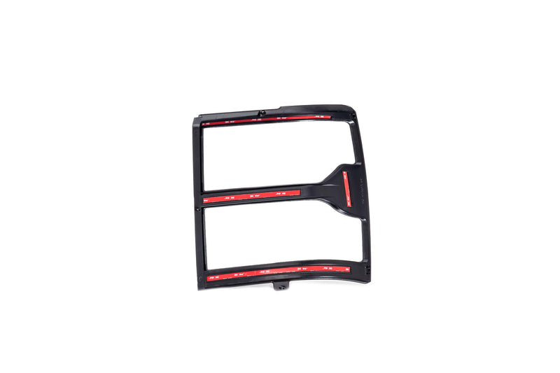 XB Headlight Trim Bezels: LF543  (Pair / Unfinished)