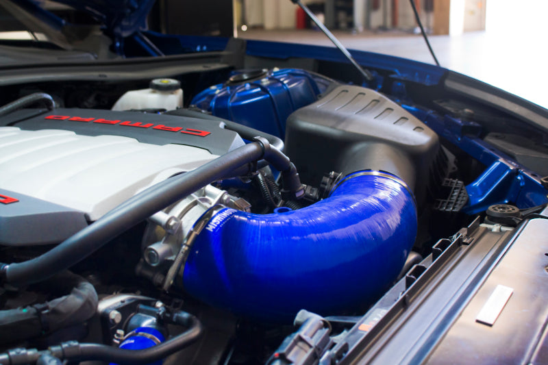 Mishimoto 2016+ Chevrolet Camaro SS Silicone Induction Hose - Blue