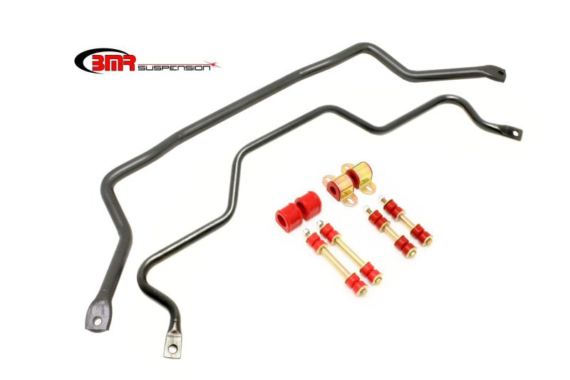 BMR 82-92 Chevrolet Camaro Front &amp; Rear Sway Bar Kit w/ Bushings