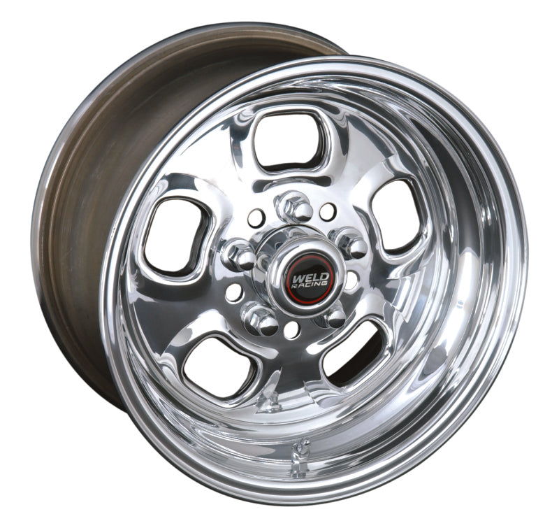 Weld Rodlite 15x15 / 5x4.5 &amp; 5x4.75 BP / 4.5in. BS Polished Wheel - Non-Beadlock