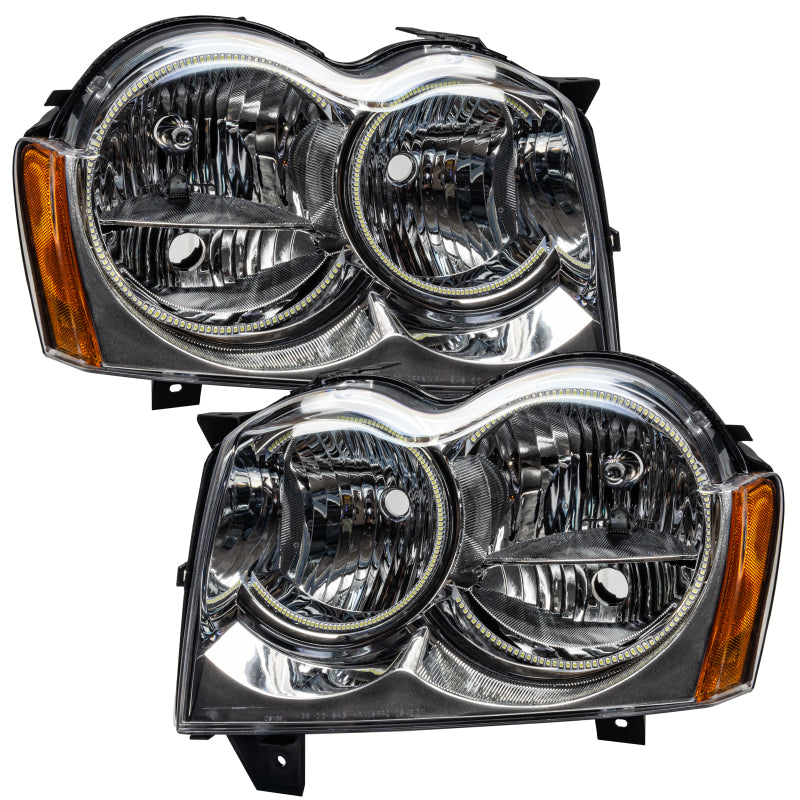 Oracle 05-07 Jeep Grand Cherokee SMD HL (Non-HID) - White