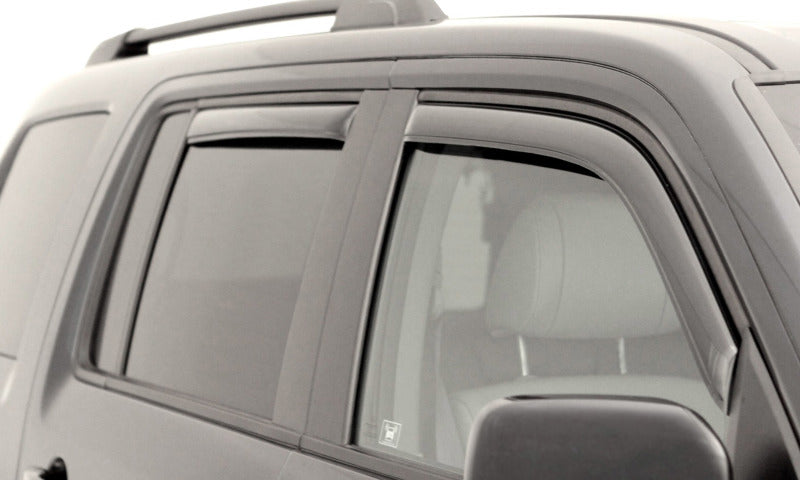 AVS 11-18 Jeep Grand Cherokee (Not L Model) Ventvisor In-Chnl FRT & RR Window Deflectors 4pc - Smoke