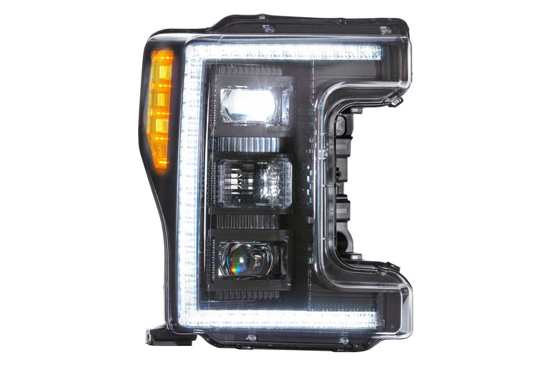 XB Hybrid LED Headlights: Ford Super Duty (17-19) (Pair / ASM)