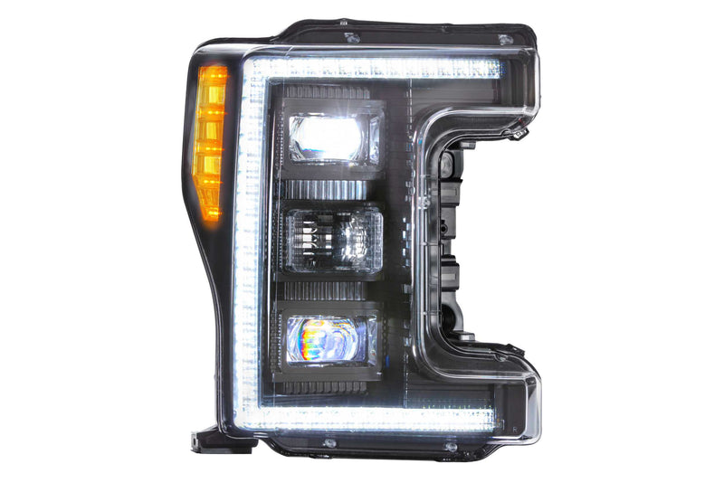 XB Hybrid LED Headlights: Ford Super Duty (17-19) (Pair / ASM)