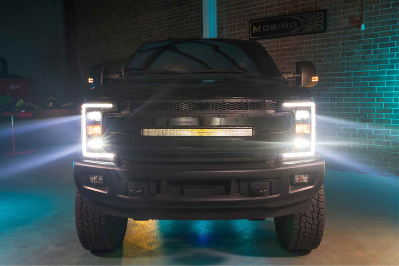 XB Hybrid LED Headlights: Ford Super Duty (17-19) (Pair / ASM)
