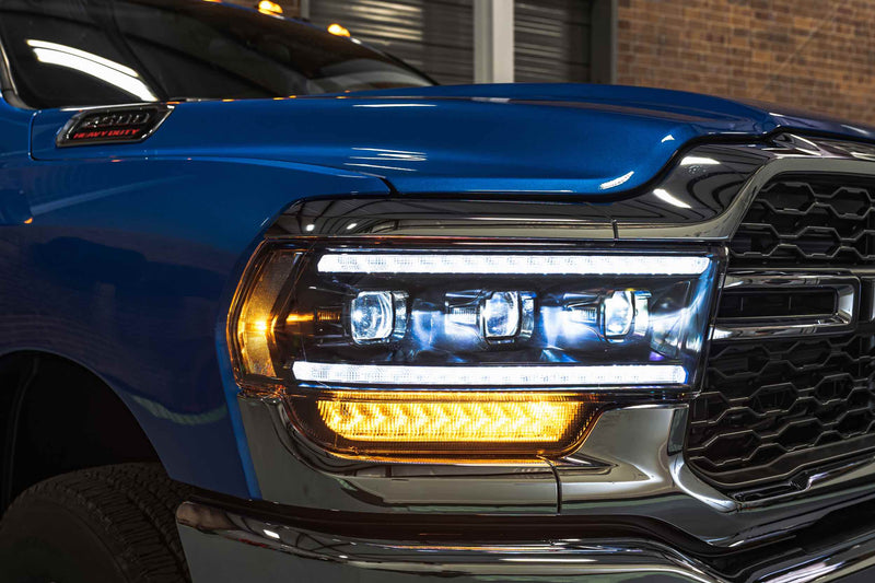 XB LED Headlights: Dodge Ram HD (2019+) (Pair / ASM)