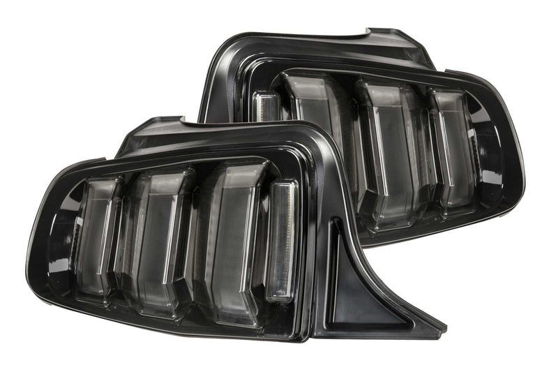 XB LED Tail Lights: Ford Mustang (10-12) (Pair / Facelift / Red)