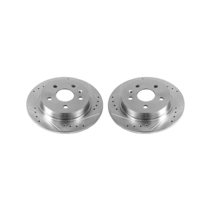 Power Stop 12-16 Buick LaCrosse Rear Evolution Drilled & Slotted Rotors - Pair
