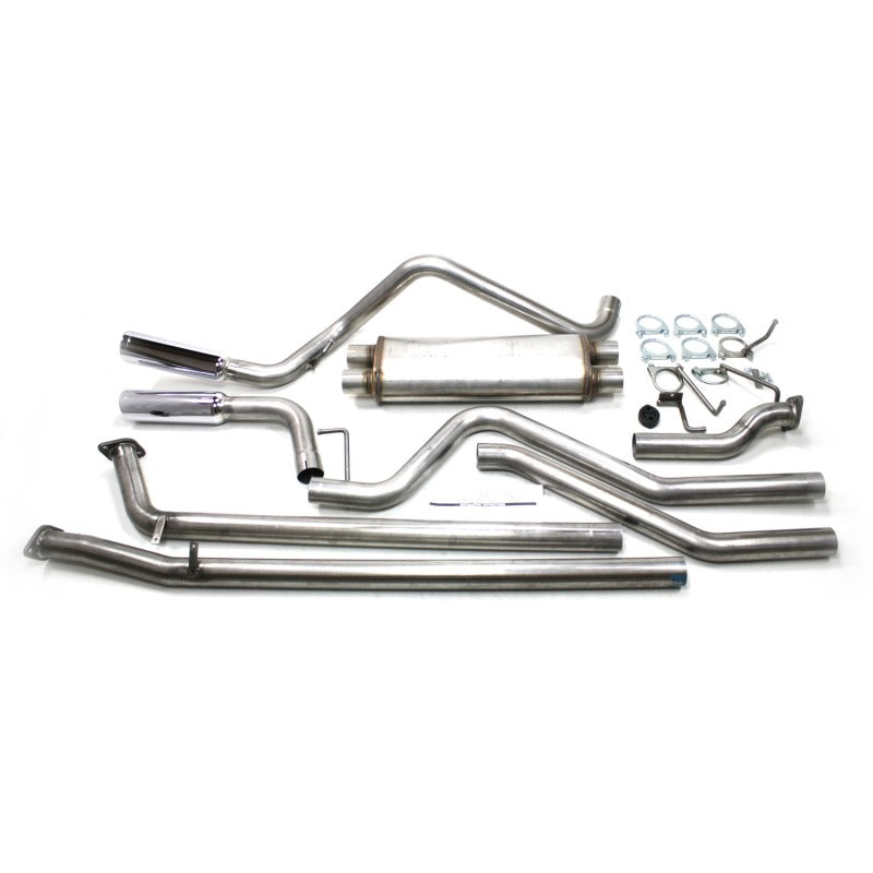 JBA 07-20 Toyota Tundra 4.6L/4.7L/5.7L 409SS Pass Side Dual Exit Cat-Back Exhaust