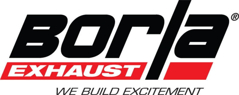 Borla 14 Silv/Sierra C/B Exh ATAK 1500 5.3L V8 AT/MT 2&amp;4WD Ext Cab (78.7) Crew Cab(69.3) 143.5 WB