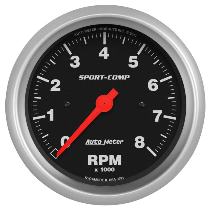 Autometer Sport-Comp 79-81 Camaro Dash Kit 6pc Tach / MPH / Fuel / Oil / WTMP / Volt