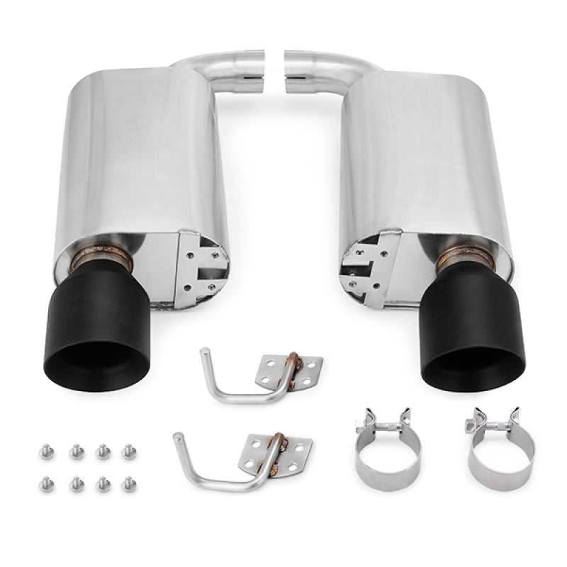 Mishimoto 2015+ Ford Mustang GT Street Axleback Exhaust w/ BlackTips (CLOSE OUT)