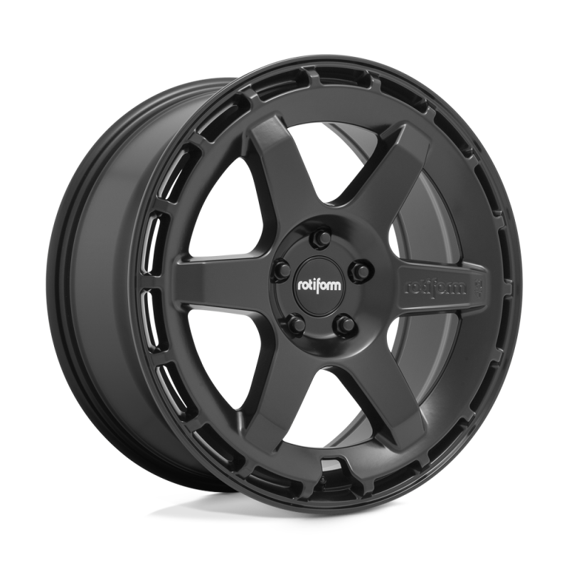 Rotiform R186 KB1 Wheel 19x8.5 5x112 45 Offset - Matte Black