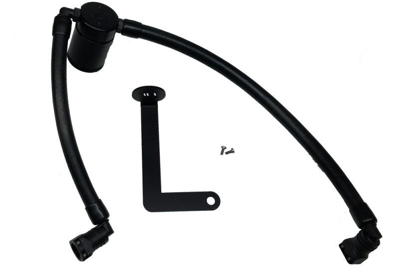 JLT 10-19 Ford Flex EcoBoost V6 Passenger Side Oil Separator 3.0 - Black Anodized