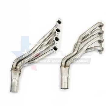 TSP 1-7/8" Stainless Steel Long Tube Headers for 2007.5-2013 New Body Style Chevy/GMC 4.8/5.3/6.0L Trucks, Includes New Gaskets