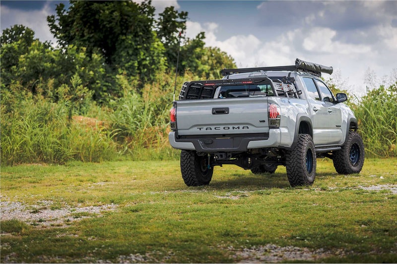 XB LED Tail Lights: Toyota Tacoma (16-23) (Pair / Clear Lens)