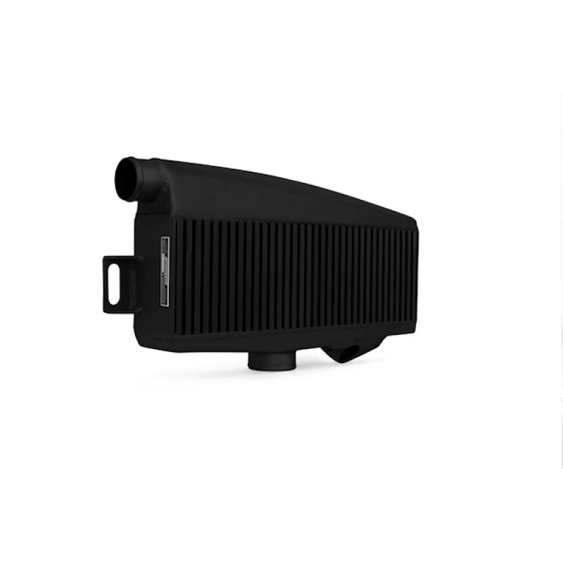 Mishimoto Subaru 02-07 WRX/04-07 STi Top-Mount Intercooler Kit - Powder Coated Black &amp; Blue Hoses