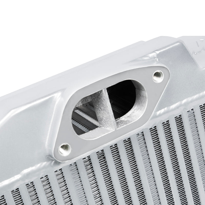 Mishimoto Subaru 08-15 WRX STi Top-Mount Intercooler Kit - Powder Coated Silver &amp; Red Hoses
