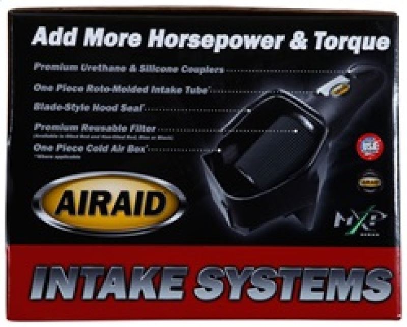 Airaid Intake System, Bifurcated Tube, Dry / Red Media 11-14 Ford F-150 3.5L Ecoboost