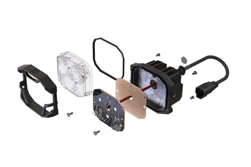 Morimoto 4Banger NCS LED Pods (Combo / White)(Set)