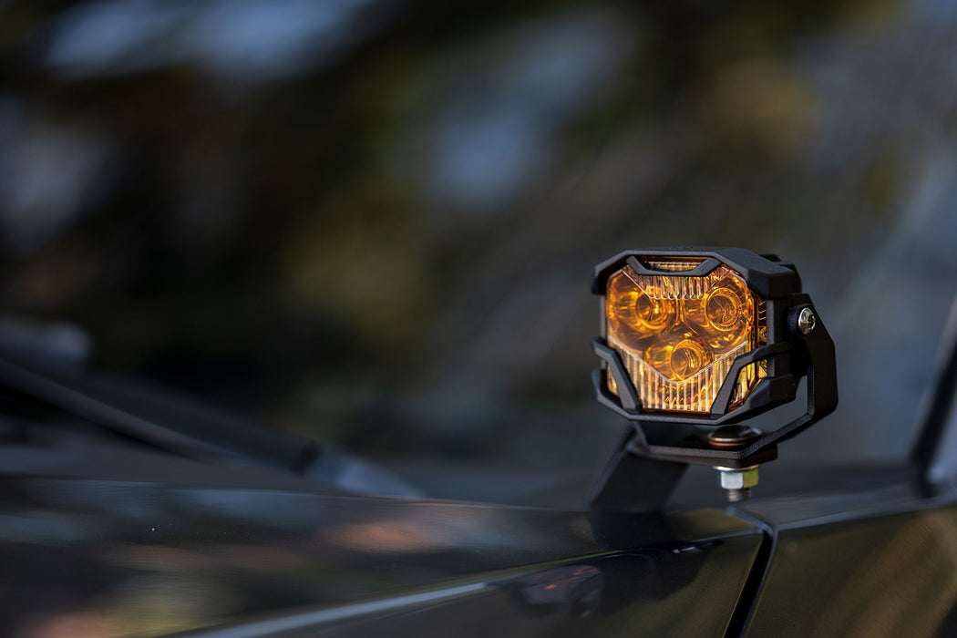 Morimoto 4Banger HXB LED Pods (Spot / Yellow)(Set)