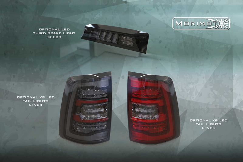 XB LED Headlights: Dodge Ram (09-18) (Pair / Amber DRL)